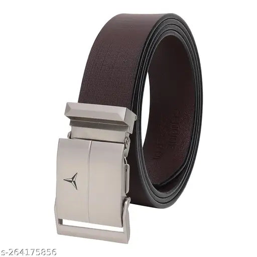 Men's Formal Brown Genuine Leather Belt