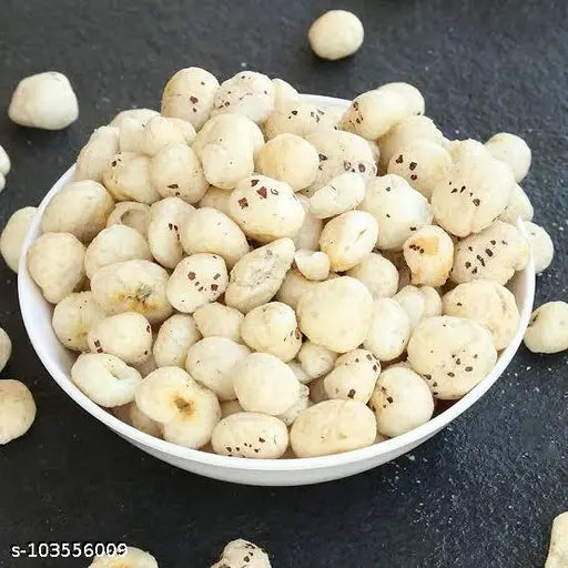 1 kg Premium Lotus Seed Pop / Gorgon Nut Puffed Kernels (Phool Makhana) Fox Nut Organic (Grade - Big Size)