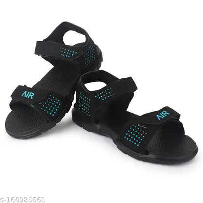 XDOX Men Black Sandal