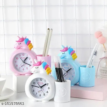 Unicorn Alarm Clock for Heavy Sleepers |Students|Bright Alarm Clock for Table/Shelf|Pack of 1