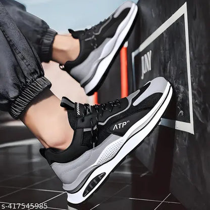 XEDOW Relaxed Fashionable Black Sports Running Walking Shoes