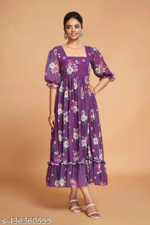 ||Purple western gown for women party wear || purple maxi dress || party wear latest gowns for women || latest gown design ||gown for women wedding party|| long dress for women|| long gown for women||