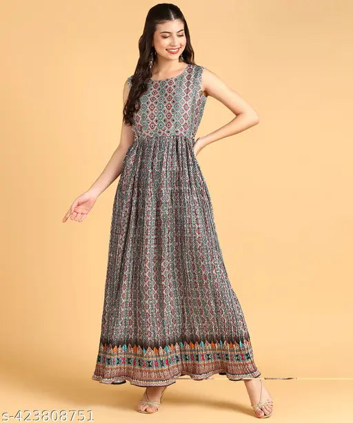 DISHWA FASHION SILK GOWN