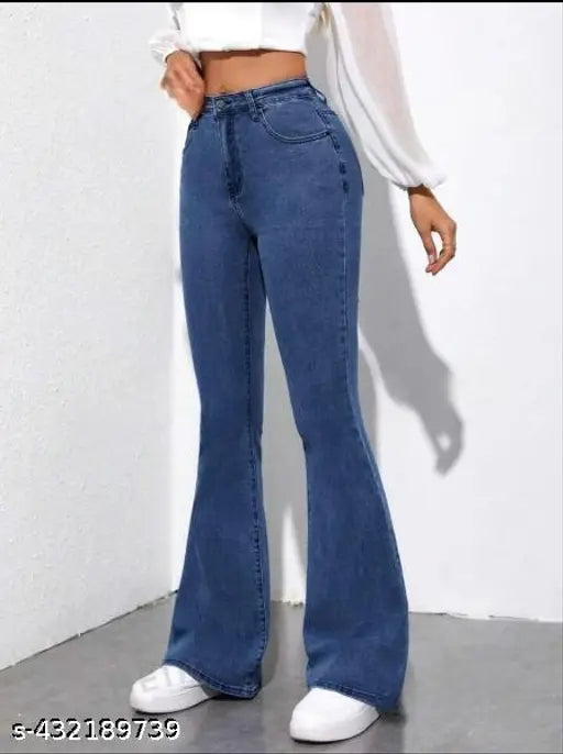 1 button boot cut jeans for women