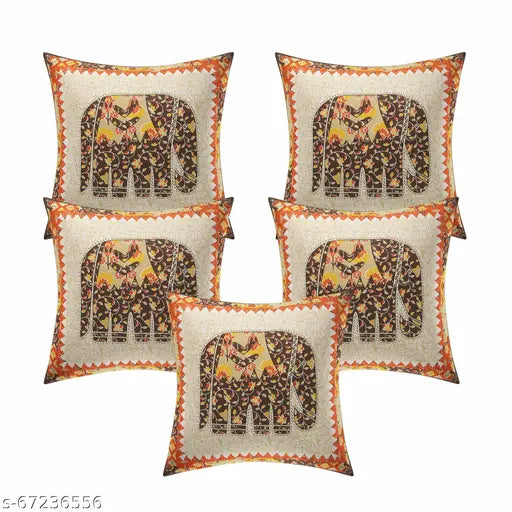 Skykross Classic Badmeri Print Cotton Cushion Cover