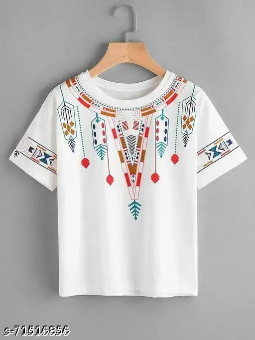 Womens Printed Tshirt