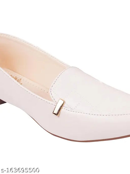 Comfortable/Casual Wear/Trendy/ Cream Flat Ballerinas For Women & Girls Women Beige Bellies