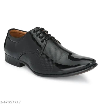 Trendy Derby Black Formal Shoes