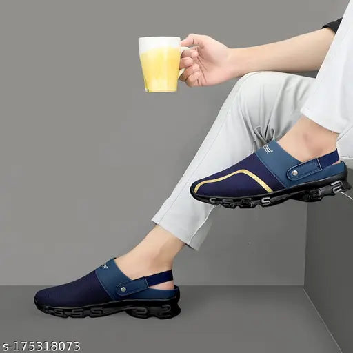 TYAZDER Casual Blue Clogs/Sandals Sneaker Shoes for Men's