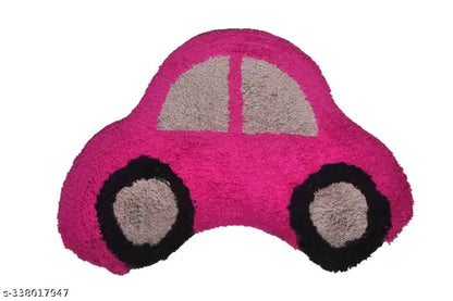 "Stylish Pink Car Doormat - Add a Pop of Color to Your Home!"