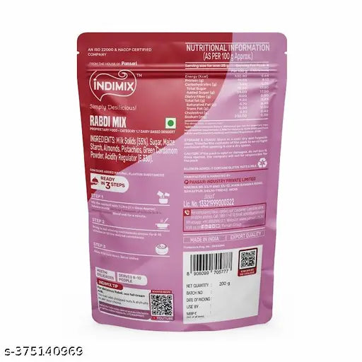 INDIMIX / READY TO COOK - RABDI MIX - 200G