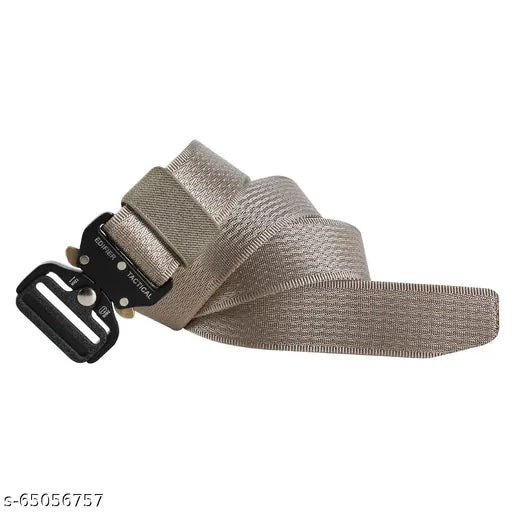 Edifier Breathable Nylon Military Style Belt with Heavy-Duty Quick-Release Metal Buckle, Waist size upto 42 Inches