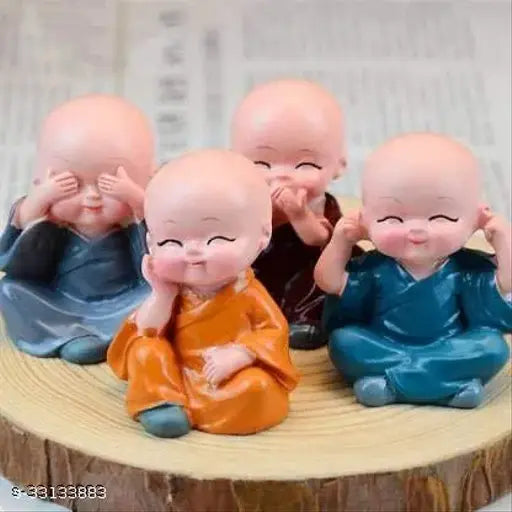 Baby Monk Buddha fancy Idols & Figurines