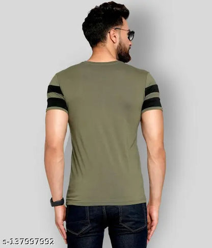 Anr Mens Causal Polyester Tshirts