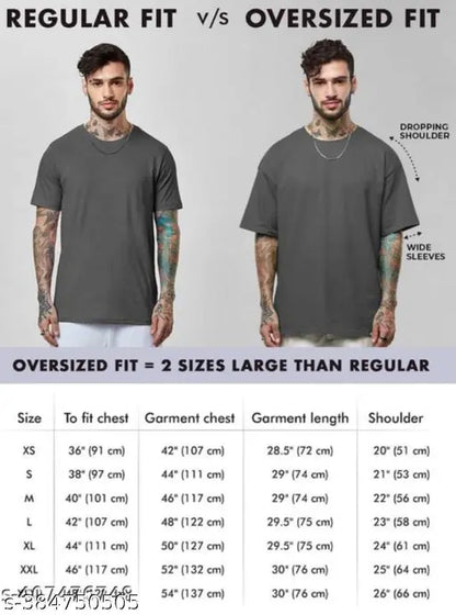 Mens Branded Oversized T-Shirt