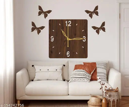 Wall Clock-007 Wenge 30x30cm