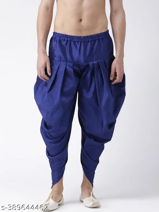 HANGUP Men's Blue Dhotis, Mundus & Lungis