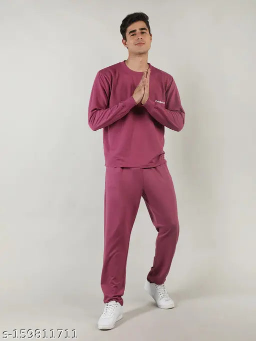 Chkokko Men's Round Neck Tracksuits