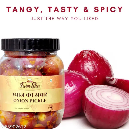 Onion Pickle - Pyaj ka Achar - 500 GM