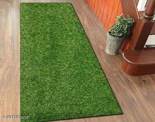 100x45 cm High Density 25 mm Grass Mat/Artificial Grass mat/Waterproof Mat/Green Grass Mat for Room/Door/Balcony/Hotel/Shop