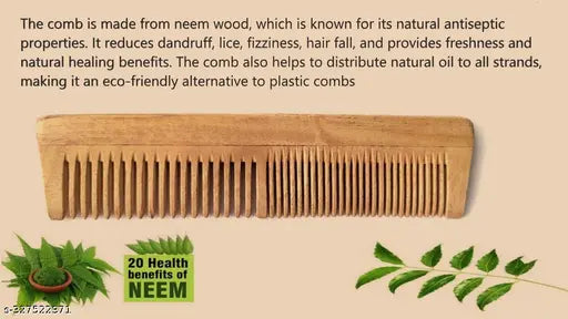 Wooden Hair Combs