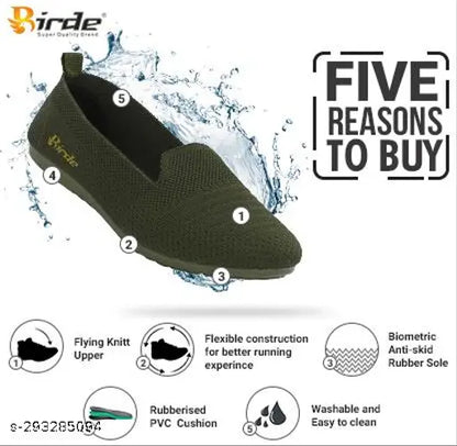 BIRDE Stylish Look Comfort & Lightweight Bellies With Memory Foam For Women