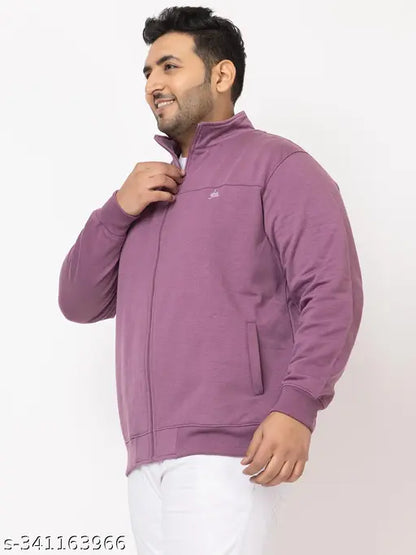 YHA Men's Solid Pink Jackets