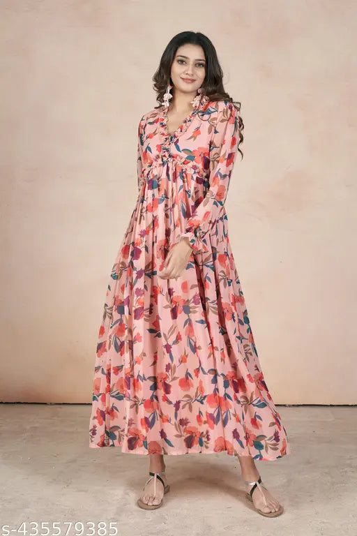 ||Multi color western gown for women party wear || red maxi dress || party wear latest gowns for women || latest gown design ||gown for women wedding party|| long dress for women|| long gown for women||